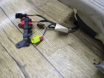 FOTEL PRAWY LEWY PRZEDNI SIEDZISKO AUDI A6 C5 SKÓRA ALKANTARA