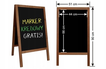 Деревянная доска S 90x51см