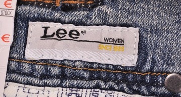 LEE spodnie REGULAR jeans SHORT EDEN_ W26