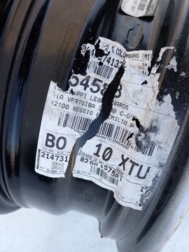 RENAULT MASTER MOVANO DISK OCELOVÝ 6JX15 15"