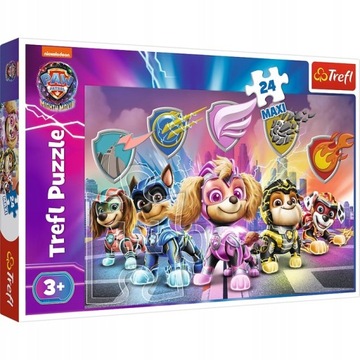 Puzzle TREFL 24 MAXI Misja Szczeniacków Psi Patrol