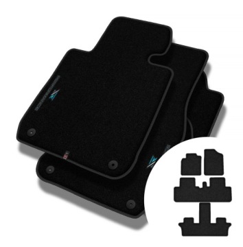 Velurové koberce Performance Premium pro Toyota Avensis Verso 2001-2009