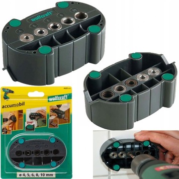 WOLFCRAFT Prowadnica uchwyt do wiercenia 4685000