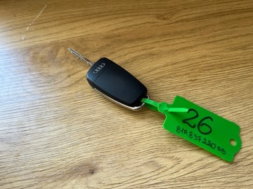 AUDI Q3 Q2 SQ2 KLÍČEK OVLÁDAČ KAPESNÍ NŮŽ 81A837220AB