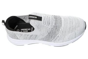 AMERICAN RH102 WSUWKI, BUTY SPORTOWE, ADIDASY, BUTY MĘSKIE WSUWANE LG 42