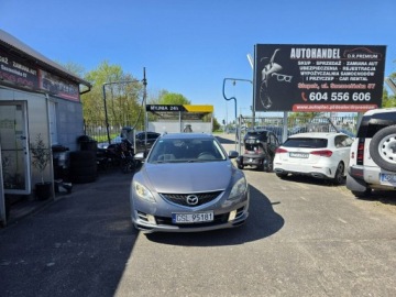 Mazda 6 II Kombi 2.0 MZR 147KM 2008 Mazda 6 2.0 Benzyna + LPG 147 KM, Klimatyzacja,, zdjęcie 1