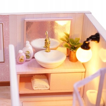 МИНИАТЮРНЫЙ КУКОЛЬНЫЙ ДОМИК, КОМПЛЕКТ ДЛЯ КОМНАТЫ «Сделай сам»