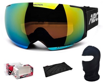 GOGLE ARCTICA G-105B MAGNETIC WYMIENNA SZYBA LUSTRO KOMINIARKA GRATIS KAT 2