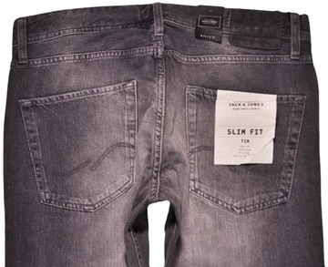 JACK AND JONES spodnie jeans TIM SLIM FIT _ W32 L34