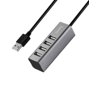 HOCO adapter HUB HB1 Konwerter 4 x USB