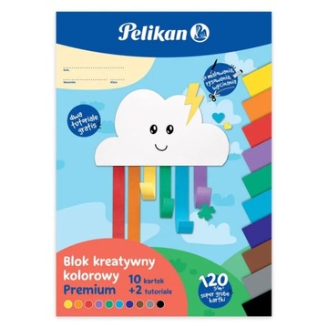 Blok Techniczny Kolorowy Premium A4 120g