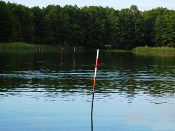 MARKER KARPIOWY TYPU TYCZKA Z GŁOWICĄ LED 10m RED