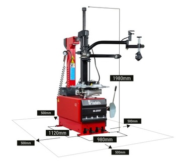 Automatyczna Montażownica do Kół REDATS M-250F-3D-2 230V 26