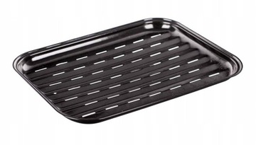 BLACHA TACKA GRILLOWA grillowania emaliowana 35x24