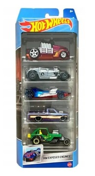 HOT WHEELS SAMOCHOD auto POJAZDY RESORÓWKA 5 SZT