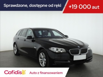 BMW Seria 5 F10-F11 Touring Facelifting 520i 184KM 2015 BMW 5 520i, Salon Polska, Automat, Skóra, Xenon