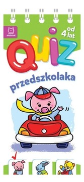 Quiz przedszkolaka ze świnką od 4 lat Anna Podgórska
