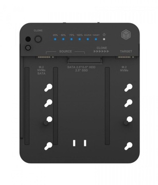 IB-2913MCL-C31 клонирующая и док-станция для SSD и HDD M.2 NVMe