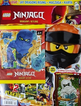 LEGO NINJAGO 3/24 + Jay Dragons Rising + maczuga