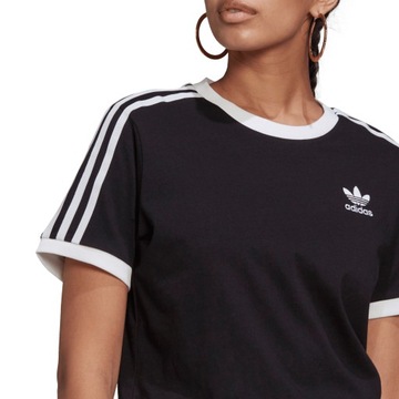 Koszulka damska adidas 3 Stripes Tee GN2900 Originals czarna 32