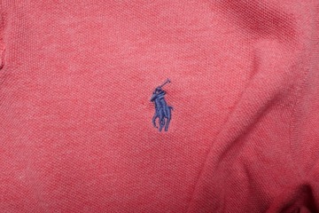 Ralph Lauren Polo koszulka różowa custom slim fit męska M