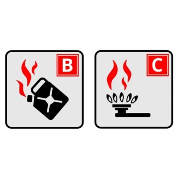 Огнетушитель1кг ГП-1з БК с подвесом Производство 2026 г.