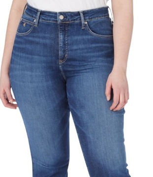 CALVIN KLEIN PLUS SPODNIE JEANSY CASUAL W 42 RXE