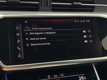 Audi A6 C8 Limousine 2.0 45 TFSI 265KM 2021 Audi A6 Quattro Sport S Line / 1 właściciel / Salo, zdjęcie 34
