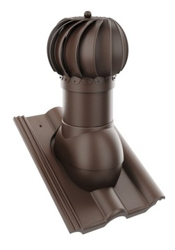 KOMINEK ROTOLINE DO DACHÓWKI IBF RZYMSKA BRĄZ