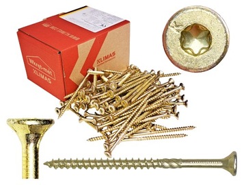 СТОЛЯРНЫЕ ВИНТЫ 6x140 TORX С КОНИЧЕСКОЙ ГОЛОВКОЙ 100 шт.