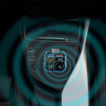 FM-ПЕРЕДАТЧИК BLUETOOTH ЗАРЯДНОЕ УСТРОЙСТВО ДЛЯ MP3 2XUSB SD LCD