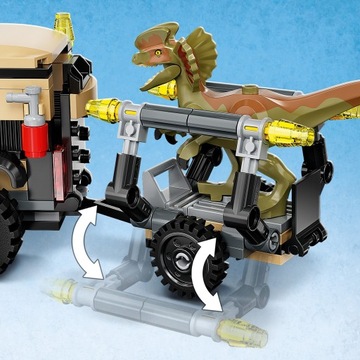 LEGO Jurassic World Транспорт пирораптора 76951