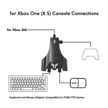 Конвертер клавиатуры и мыши Профессиональный USB-адаптер для VR-клавиатуры