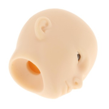 Голова куклы BJD для девочек ручной работы из ПВХ 1/6, лепка с