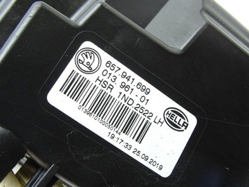 HALOGEN MLHOVKOVÁ LEVÝ PŘEDNÍ SKODA SCALA 19- 657941699
