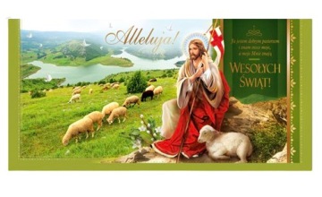 KARNET KARTKA ŚWIĄTECZNA WIELKANOC + KOPERTA 1 szt