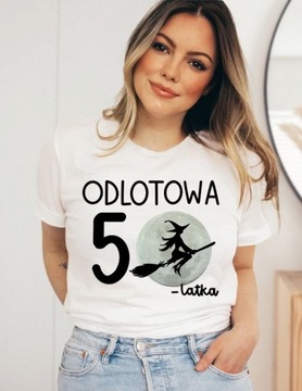 Koszulka t-shirt na 50-tkę urodziny prezent L/XL