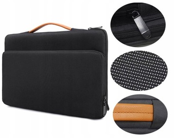 Тонкий чехол из искусственной кожи для ноутбука 13 14 дюймов