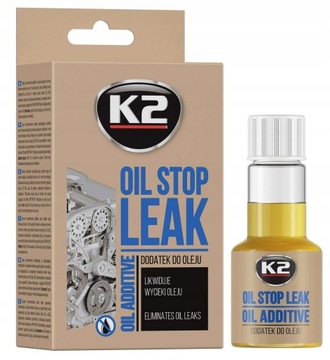 STOP LEAK OIL K2 DODATEK ZAPOBIEGAJĄCY WYCIEKOM OLEJU