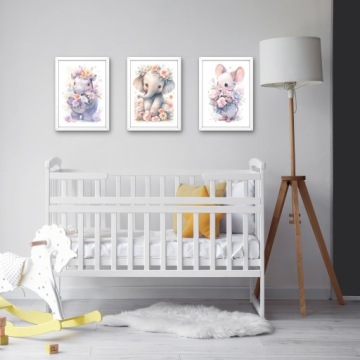 НАБОР ПОСТЕРОВ А3 С КАРТИНАМИ ДЛЯ ДЕТСКОЙ КОМНАТЫ