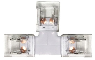 Złączka kątowa T 10mm do taśm COB 2pin