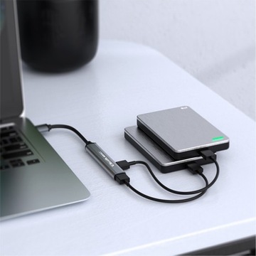 HUB USB-C 3.1 адаптер 4 в 1 | USB 3.0 | 3 порта USB 2.0