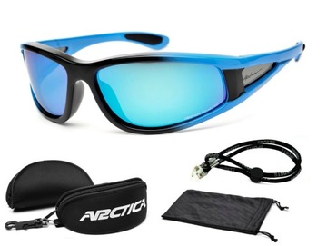 ARCTICA OKULARY NIETONĄCE S-69E POLARYZACJA PŁYWAJĄCE SPORTOWE GRATIS ETUI
