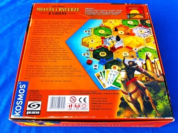 НОВАЯ игра Cities and Knights of Catan (дополнение к Settlers of Catan) деревянная