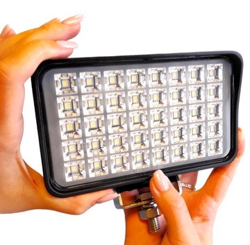 LAMPA LEDOWA ROBOCZA 40 LED DIODY OSRAM 12-24V 40W HALOGEN ROBOCZY SZPERACZ