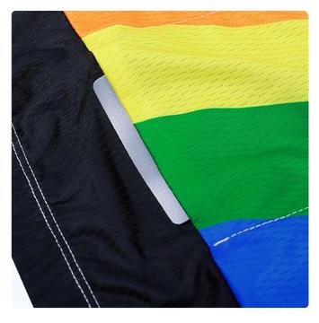 KOSZULKA ROWEROWA KOLARSKA ODDYCHAJĄCA DOPASOWANA