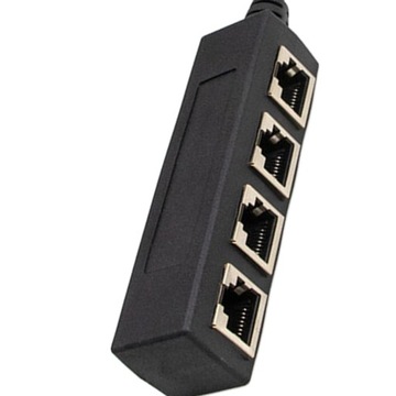 Разветвитель Ethernet RJ45, сетевой адаптер 