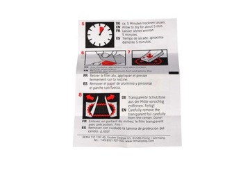 Zestaw do naprawy dętek rowerowych TT04 SPORT 6xłatki+3g klej Tip Top