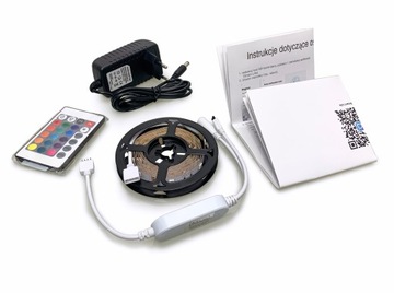 Светодиодная лента RGB С WiFi Bluetooth ПУЛЬТОМ TUYA 5м 23Вт