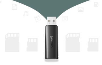 Ugreen USB 3.0 2в1 Устройство чтения карт памяти Micro SD + SD
